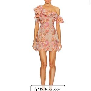 Floral One-Shoulder Dress - ENCHANTMENT DRESS IN MULTI